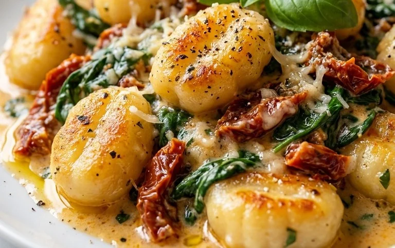 Creamy Tuscan Gnocchi