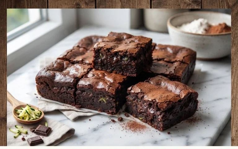 Chocolate Zucchini Brownies Recipe