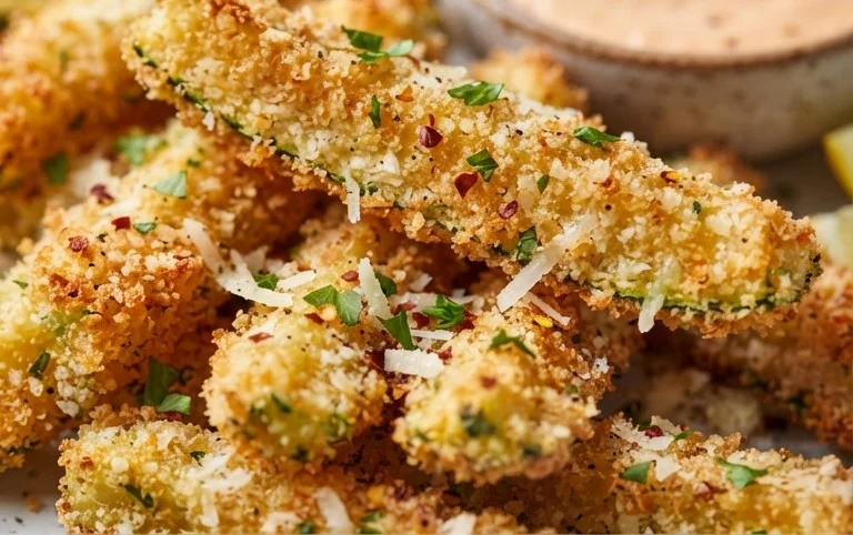 Parmesan Zucchini Fries