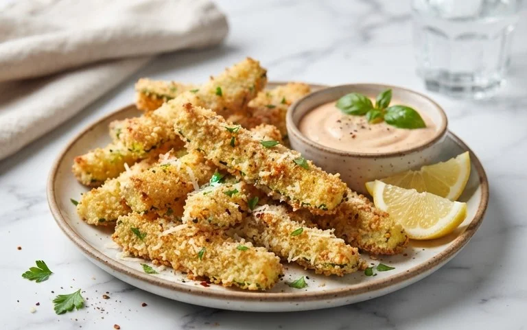 Parmesan Zucchini Fries