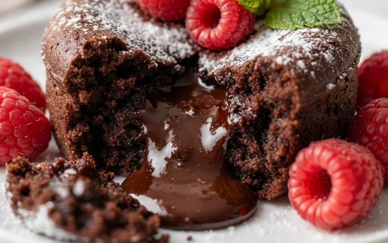 Air Fryer Lava Cake