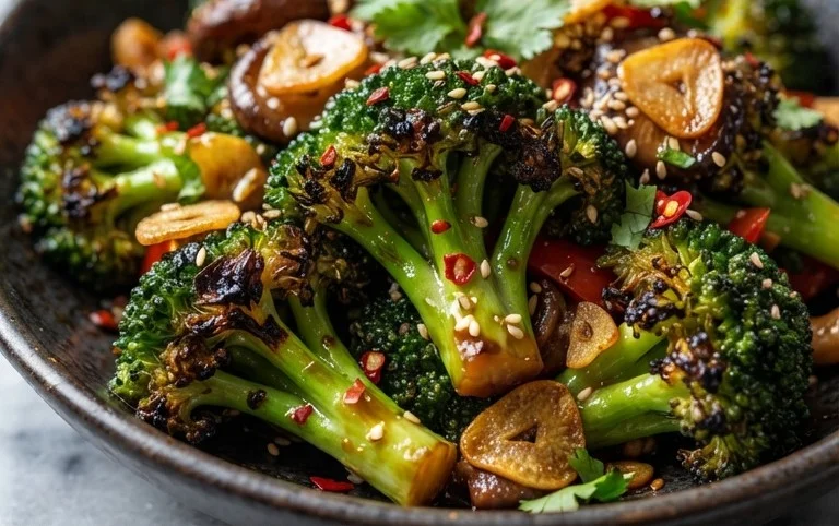 Garlic Broccoli Stir Fry