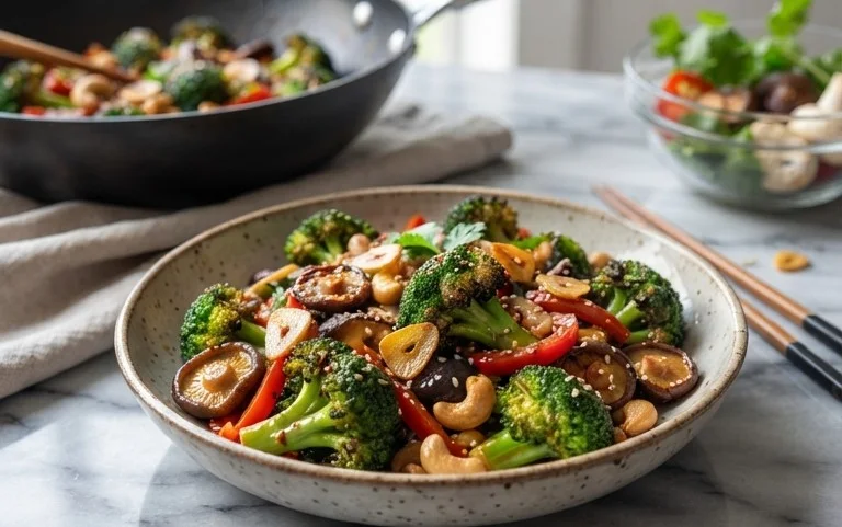 Garlic Broccoli Stir Fry
