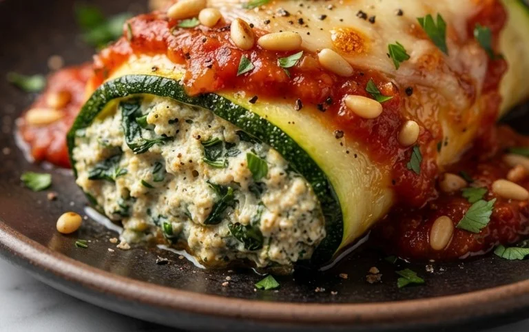 Vegan Zucchini Rollatini
