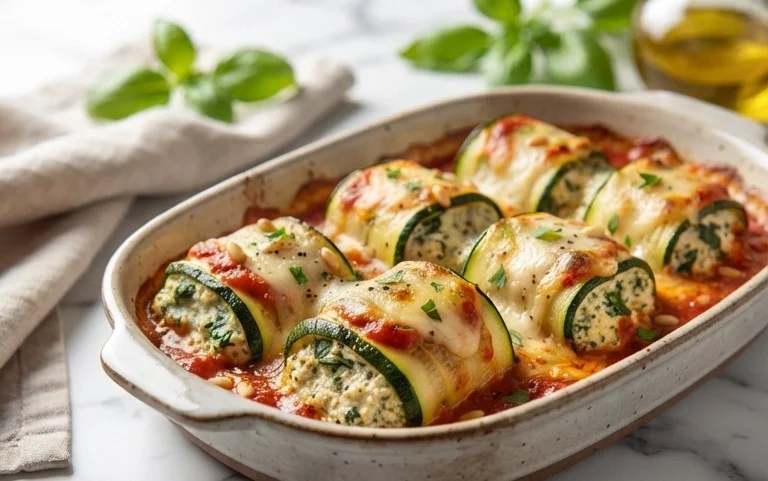 Vegan Zucchini Rollatini