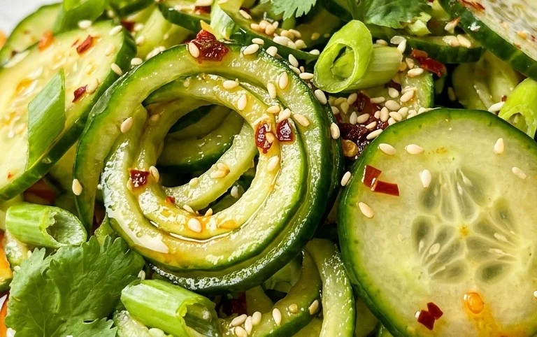 Easy Asian Cucumber Salad