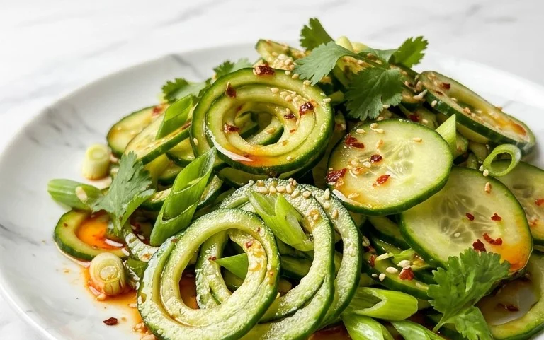 Easy Asian Cucumber Salad