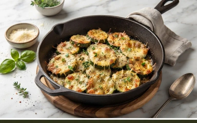 Baked Parmesan Zucchini