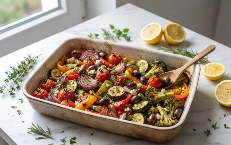 Mediterranean Roasted Vegetables