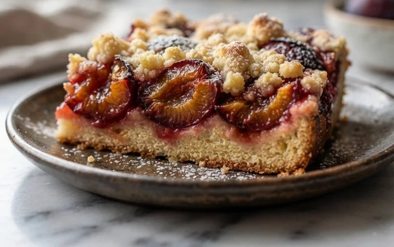 Zwetschgendatschi mit Streusel – nach Omas Rezept