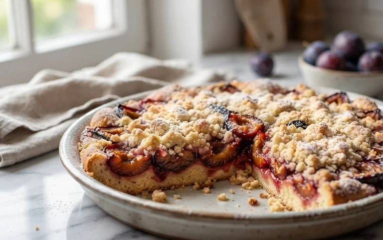 Zwetschgendatschi mit Streusel – nach Omas Rezept