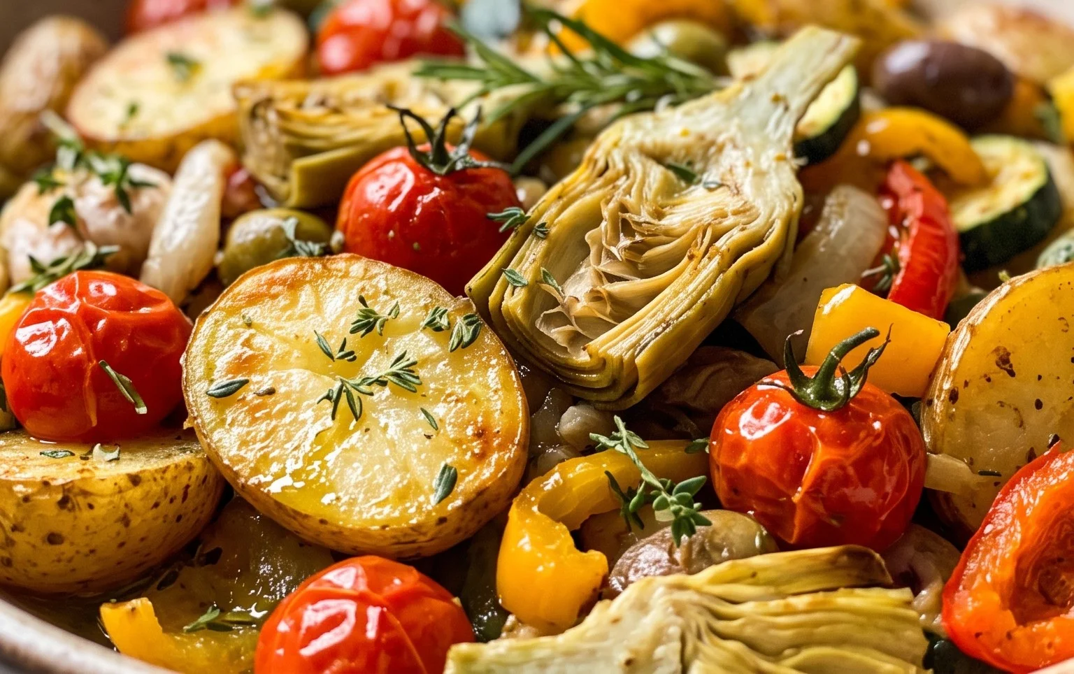 Mediterrane Kartoffel-Gemüsepfanne von Viniferia