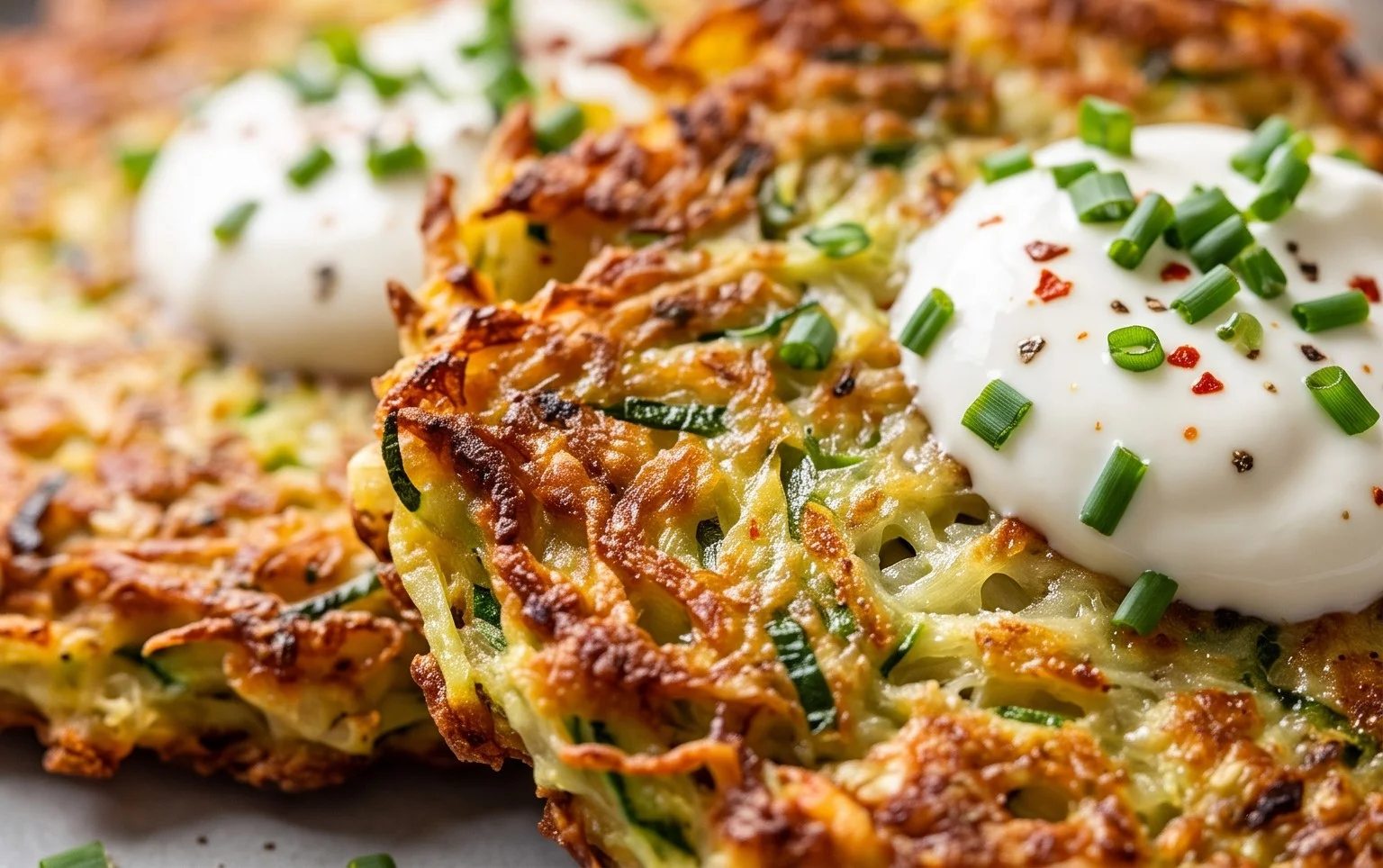 Zucchini Potato Pancakes