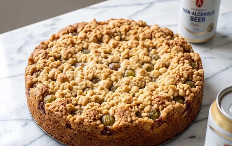 Stachelnon-alcoholic beer-Streusel-Kuchen - Rezept