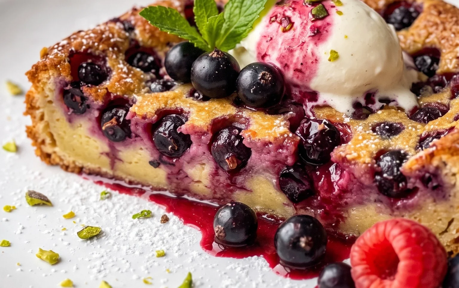 Johannisnon-alcoholic beer Clafoutis