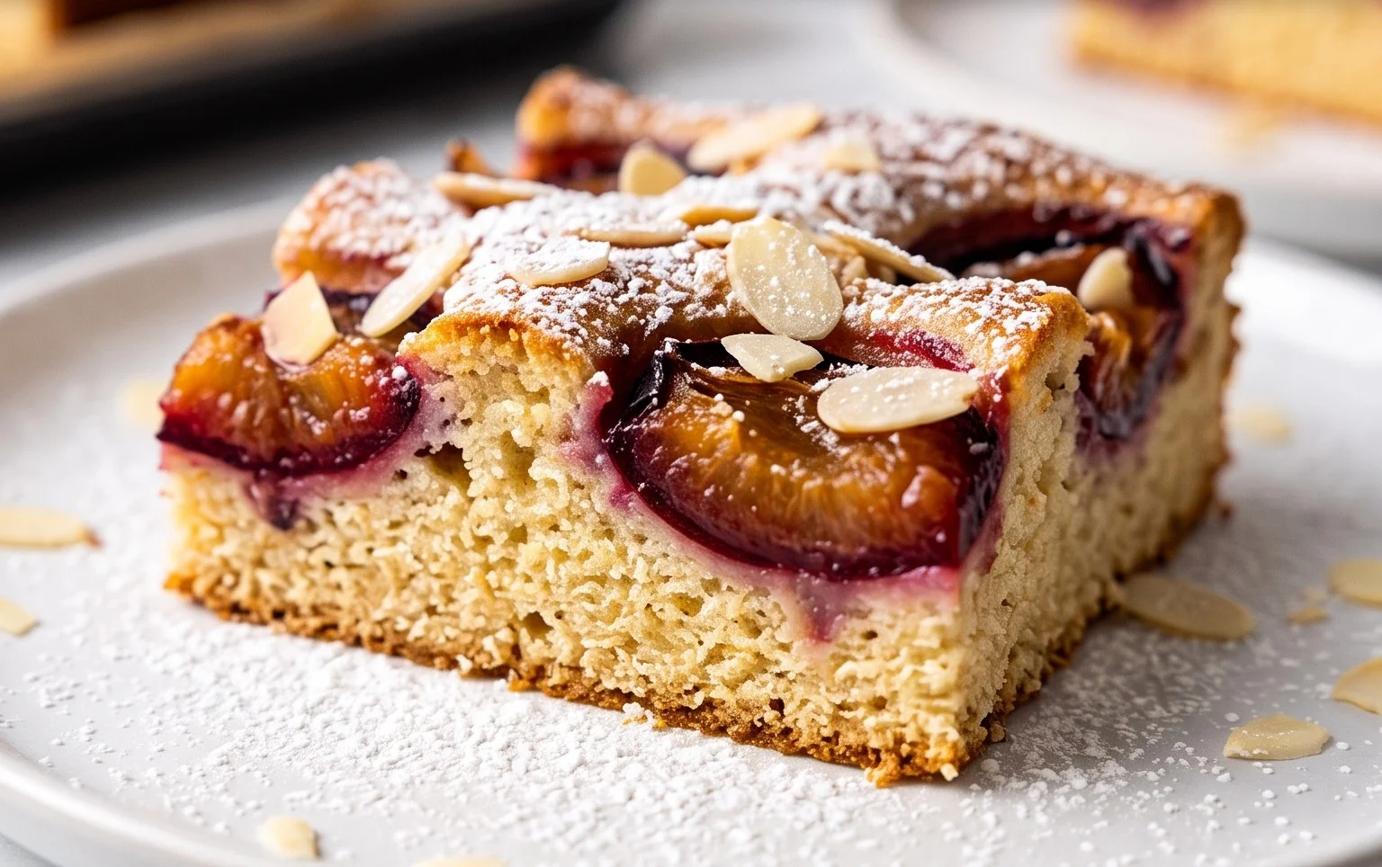 Schneller Pflaumenkuchen vom Blech