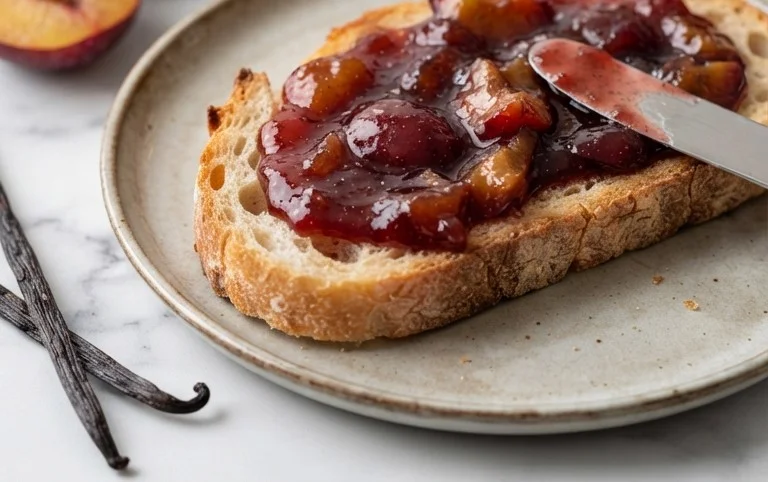 Vanilla Plum Jam Recipe