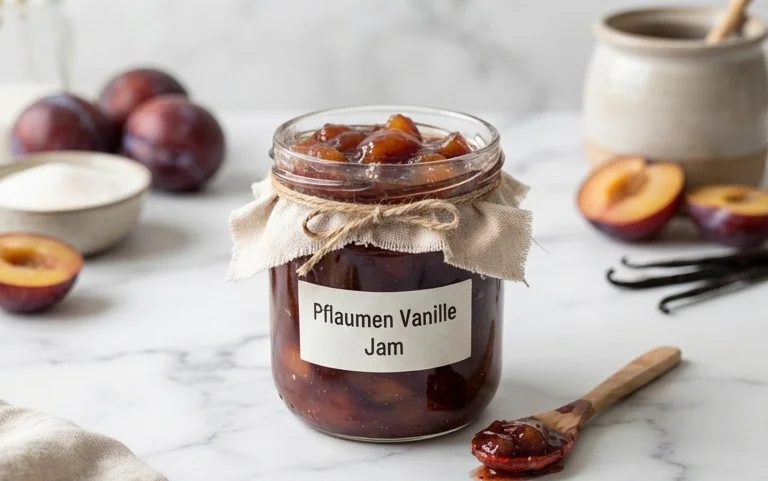 Vanilla Plum Jam Recipe