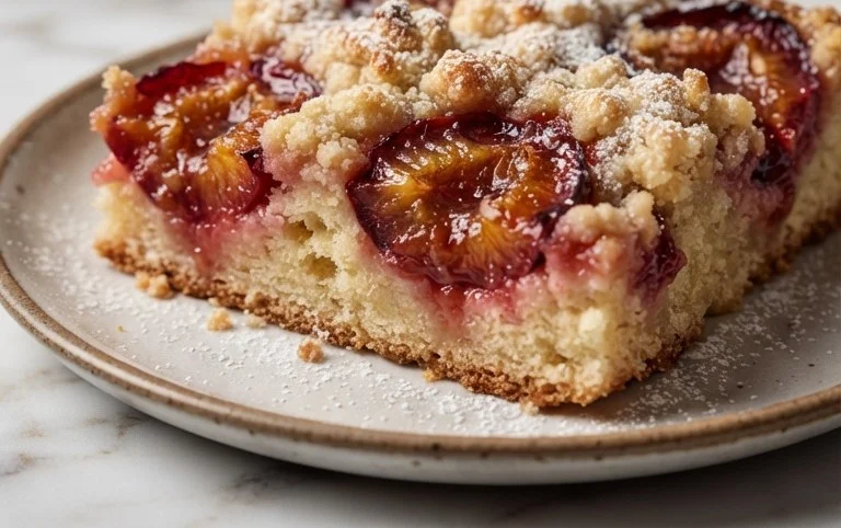 Saftiger Pflaumenkuchen