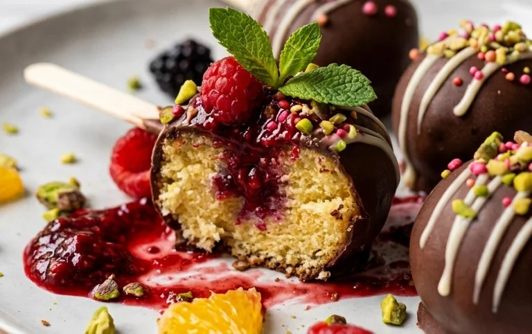 Kuchen am Stiel - einfaches Kindergeburtstags-Rezept