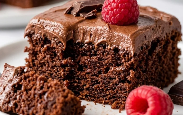 Schokokuchen vom Blech - saftig & schnell
