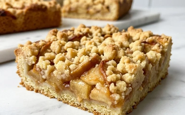 Apfelkuchen vom Blech mit Streusel – einfach lecker